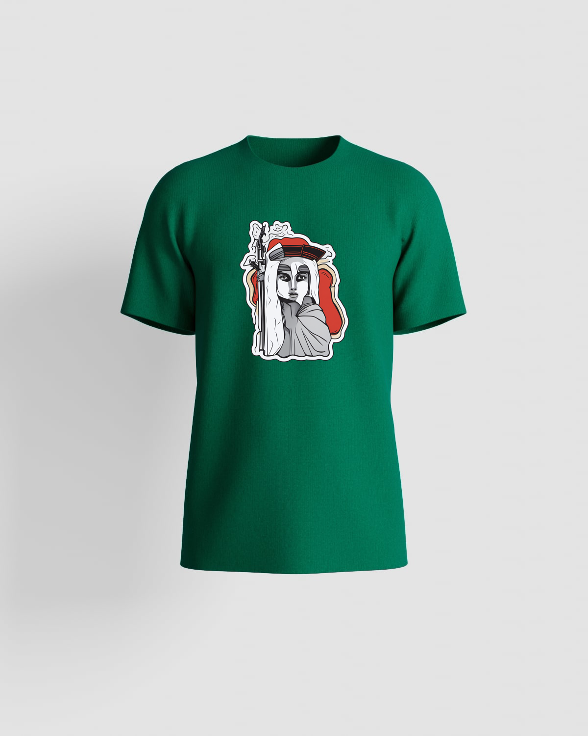 T-Shirt Eco‑Sostenibile Verde – Taglio Moderno, Cotone Organico 59