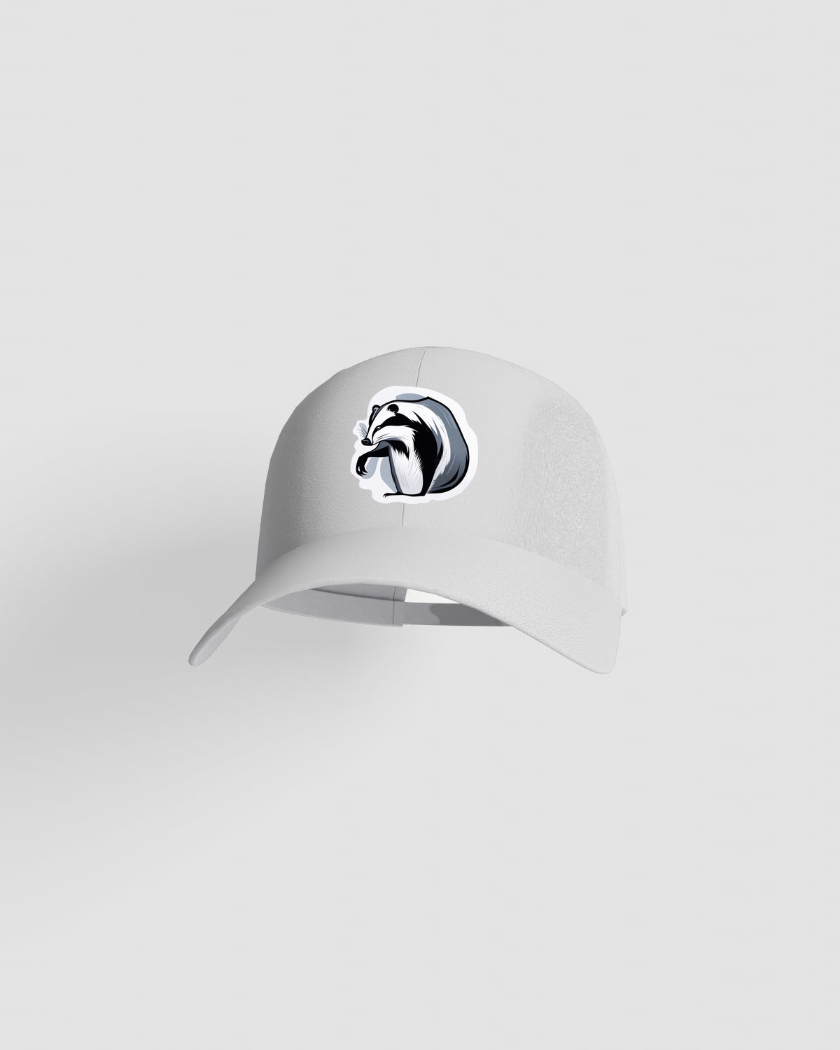 Cappellino bianco con chiusura a velcro regolabile 59
