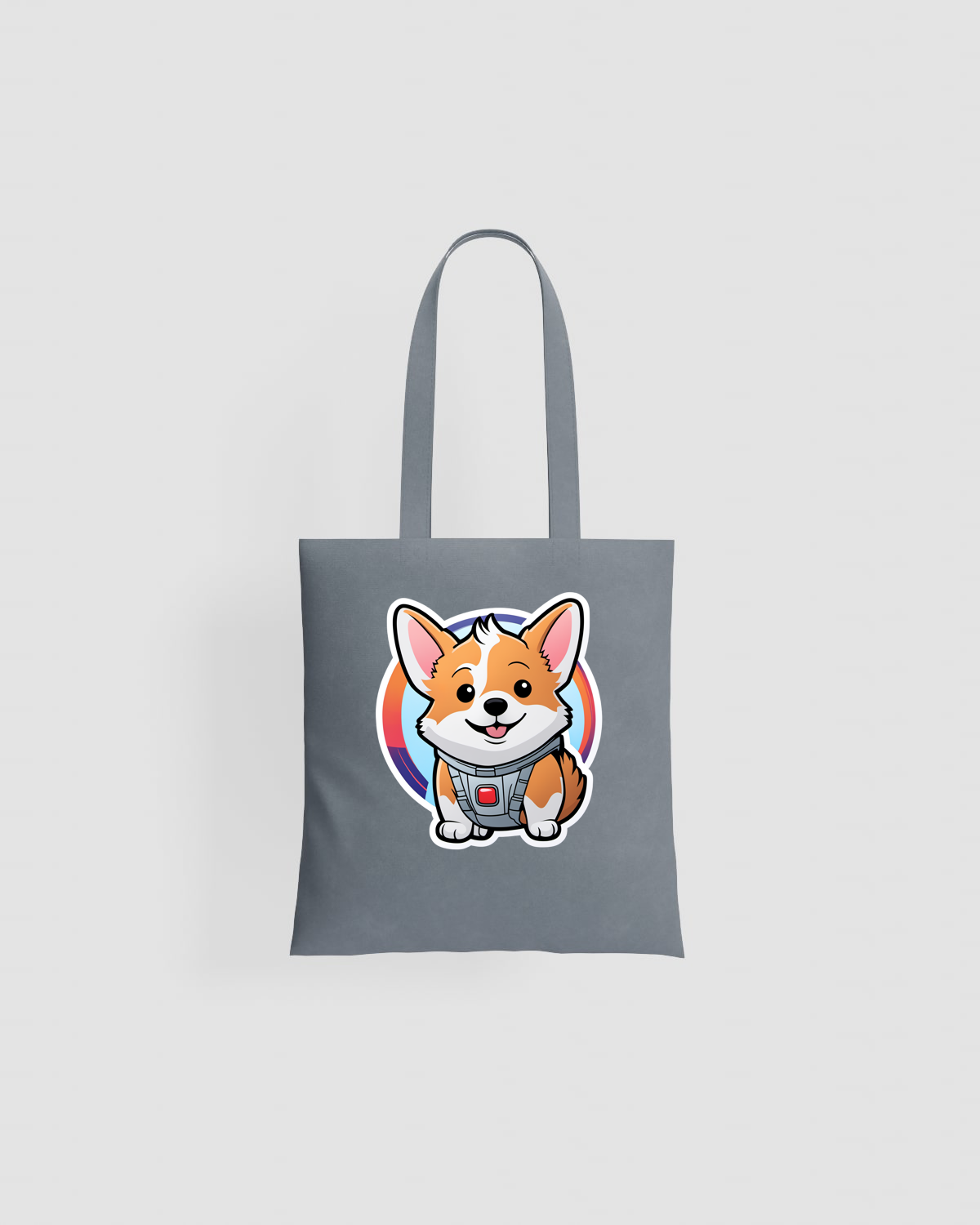 Tote Bag in cotone premium con manici lunghi 59
