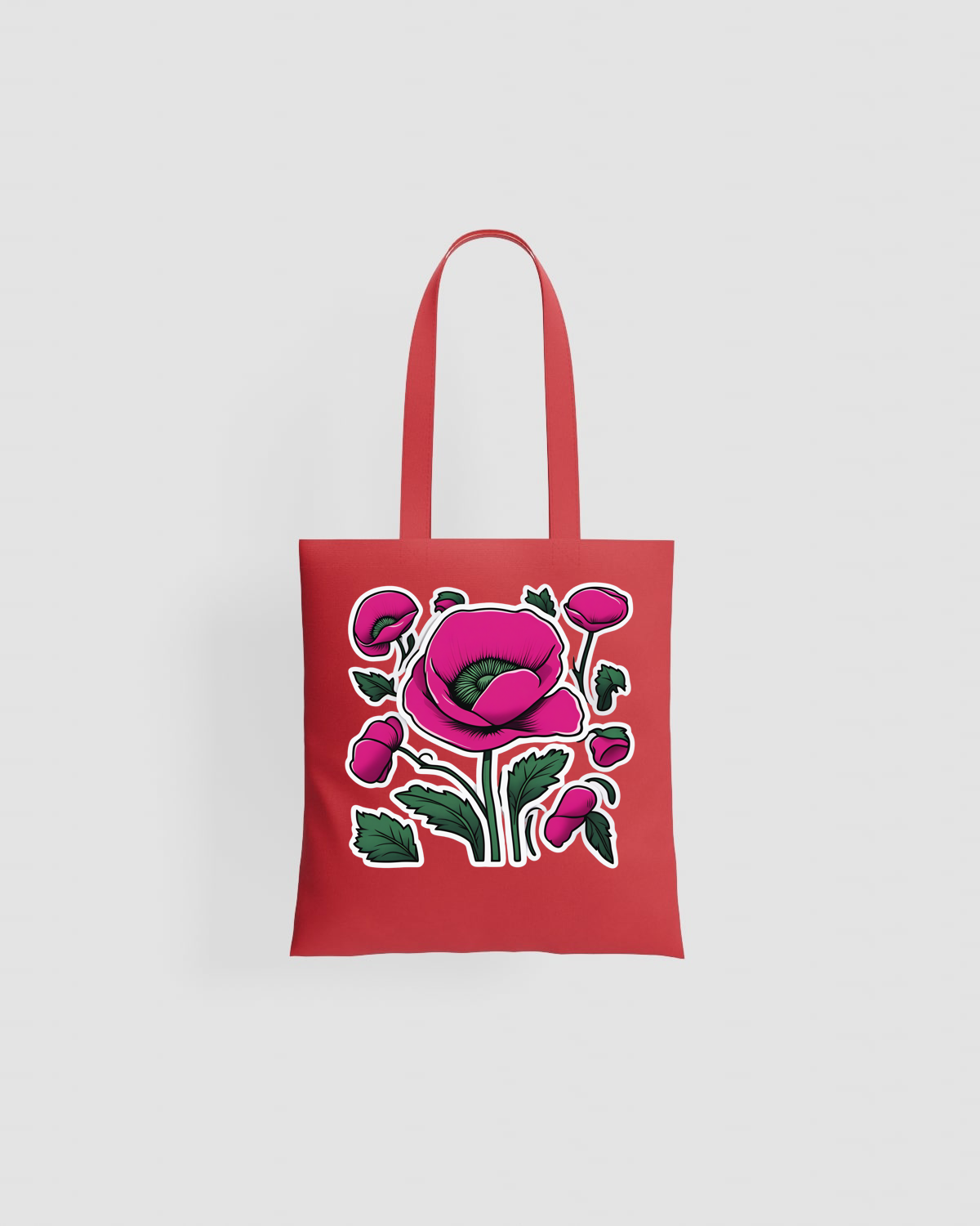 Cotone resistente Tote Bag con superficie di stampa liscia 59
