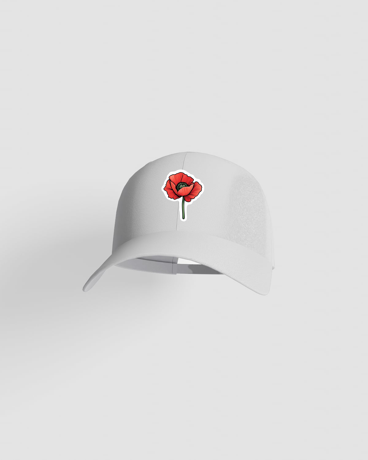 Cappellino di Cotone Bianco con chiusura a velcro 59