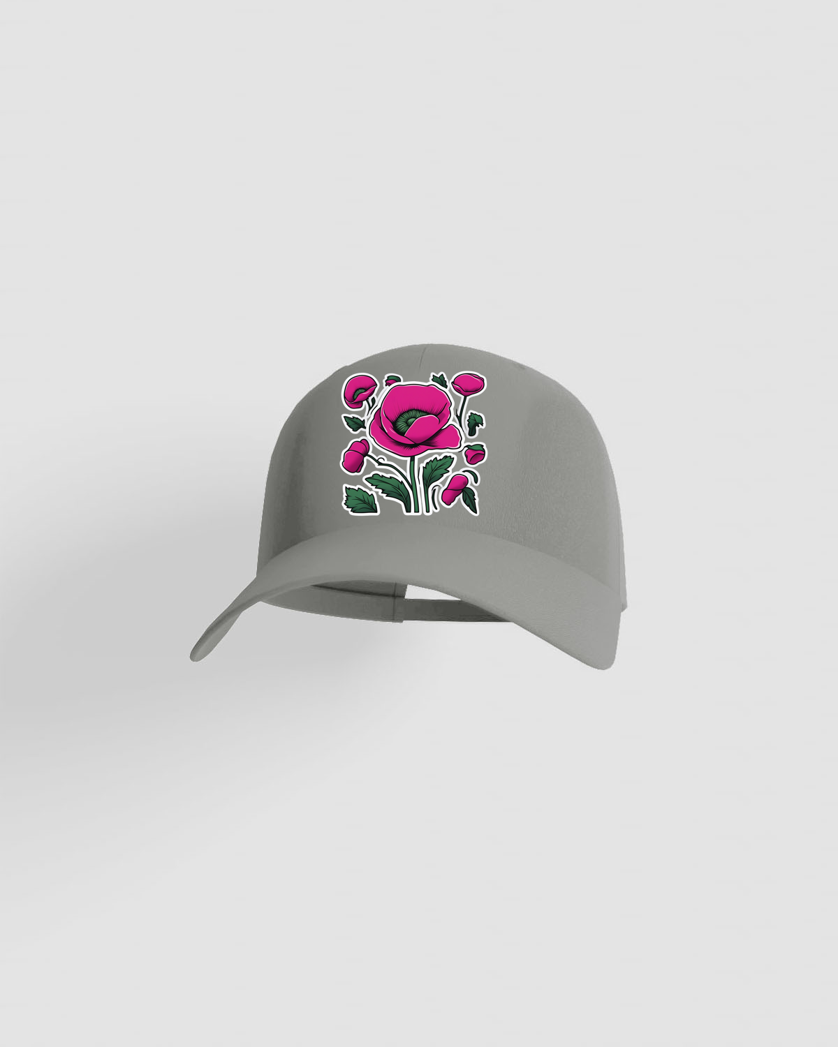 Cappellino in cotone premium a 5 pannelli con chiusura a velcro 59