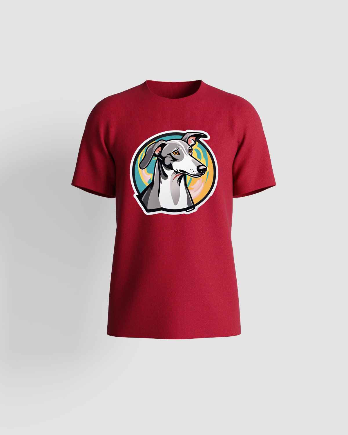 T-Shirt rossa – Cotone organico, Taglio moderno 59