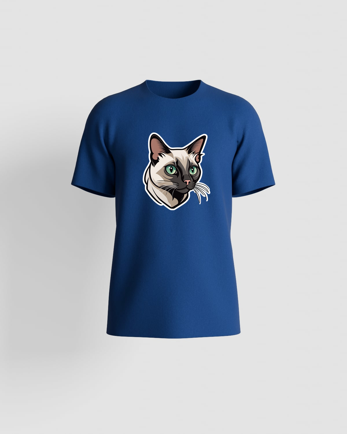 T‑shirt blu con grafica unica 59