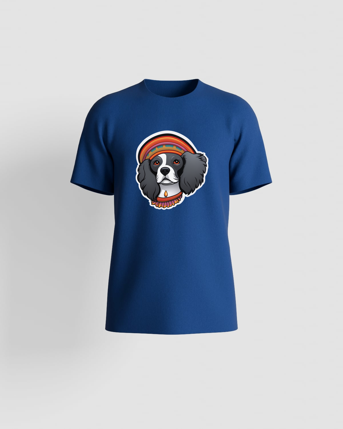 T-Shirt blu con vestibilità moderna e tessuto ecologico 59