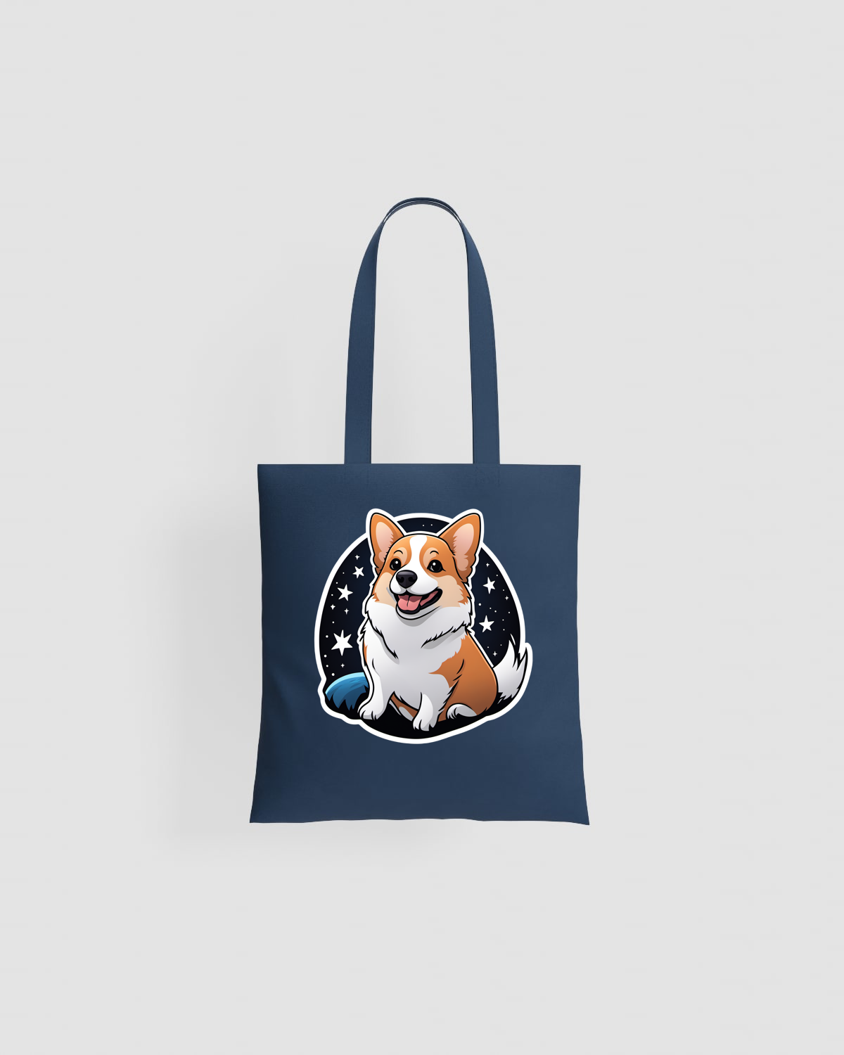 Tote Bag in cotone personalizzabile con manici lunghi 59