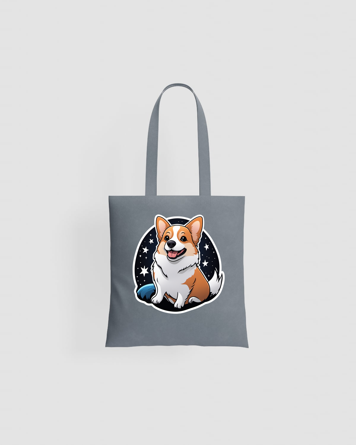 Tote Bag premium a manici lunghi, personalizzabile, di cotone 59