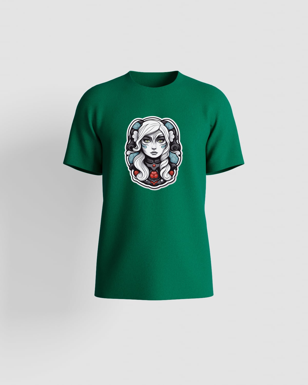 Maglietta Verde, Cotone Organico Eco‑Sostenibile 59