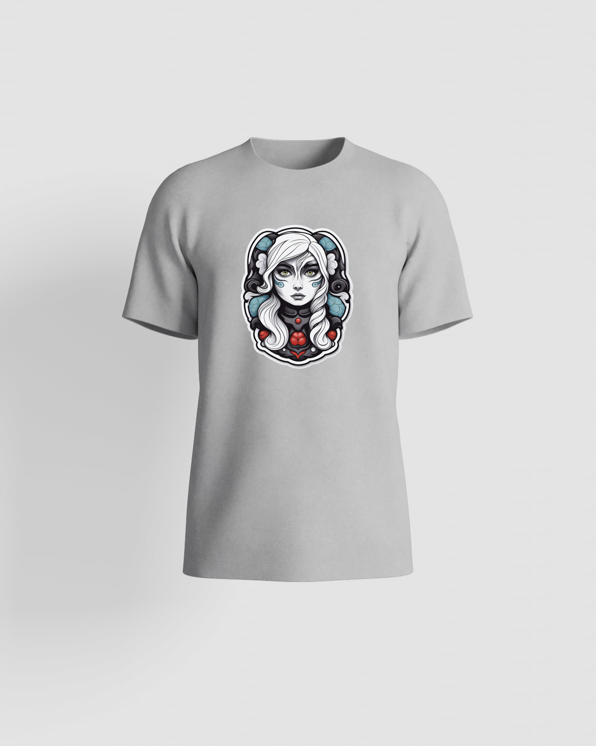 T‑shirt Eco‑sostenibile grigio, vestibilità moderna 59