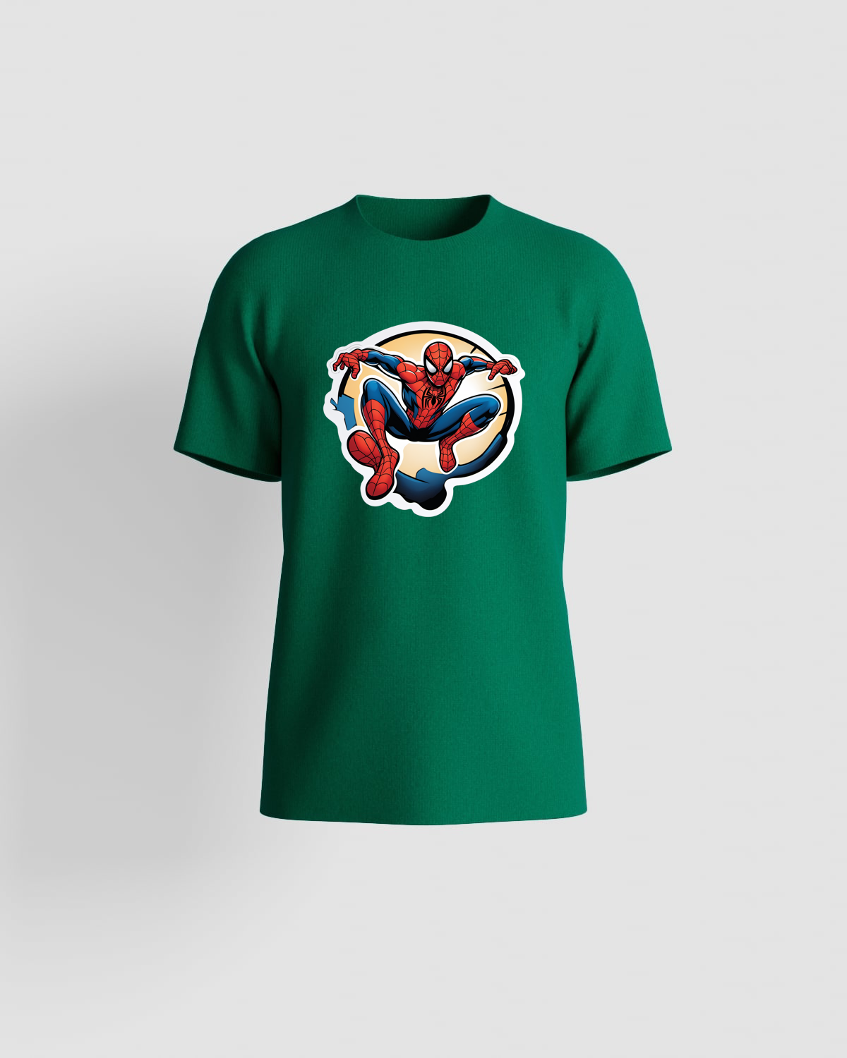 T‑shirt verde in cotone organico ecologico 59