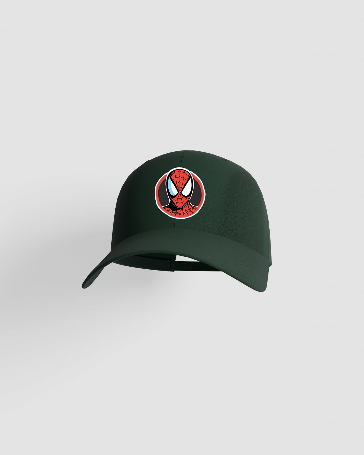 Cappellino di cotone ecologico verde con chiusura a velcro 59