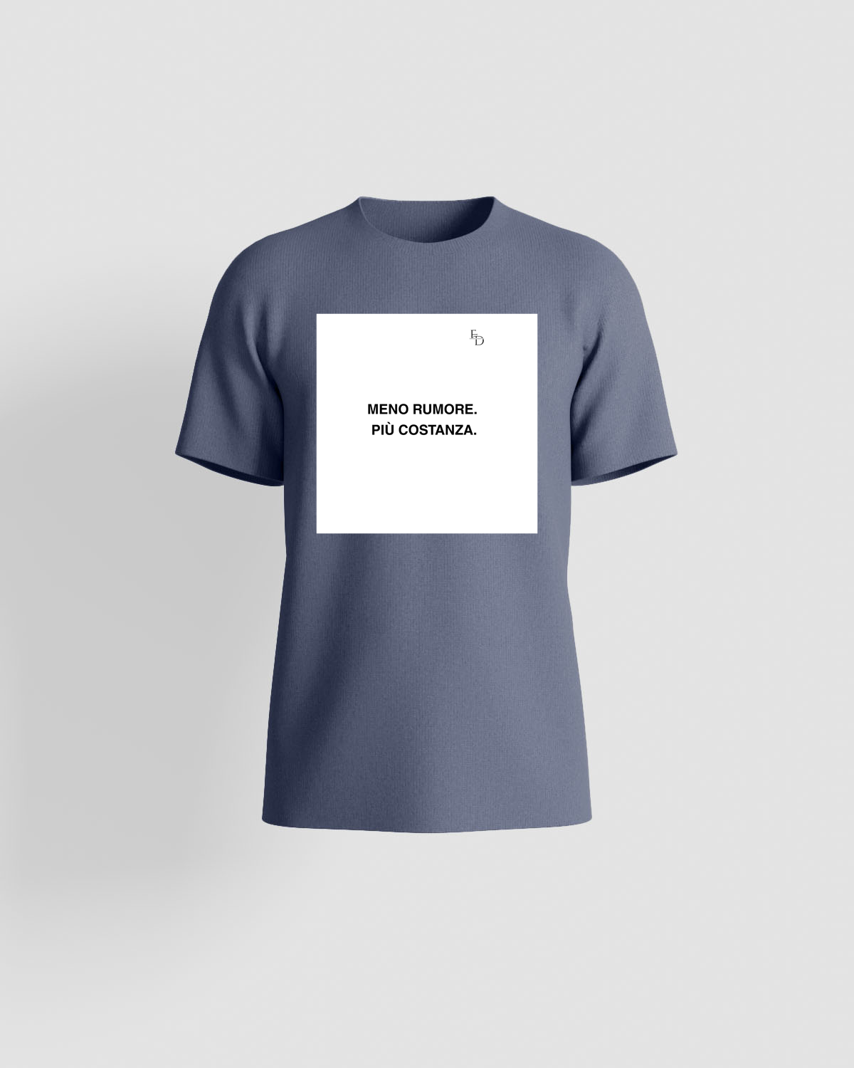 Blu Grigio Eco‑Sostenibile T-Shirt 59