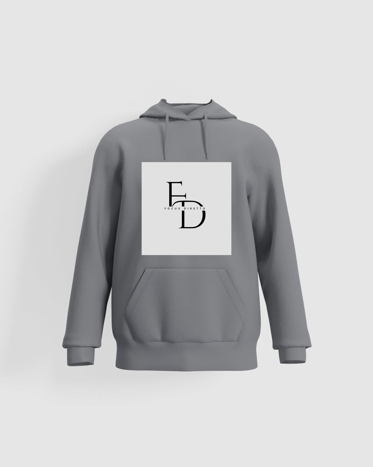 Grigio Unisex 100% Cotone Felpe 59