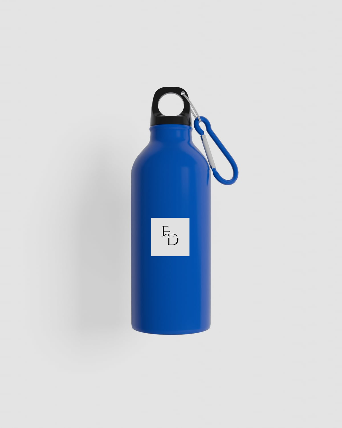 Borraccia in aluminuo riciclato stampabile con carabiner 59