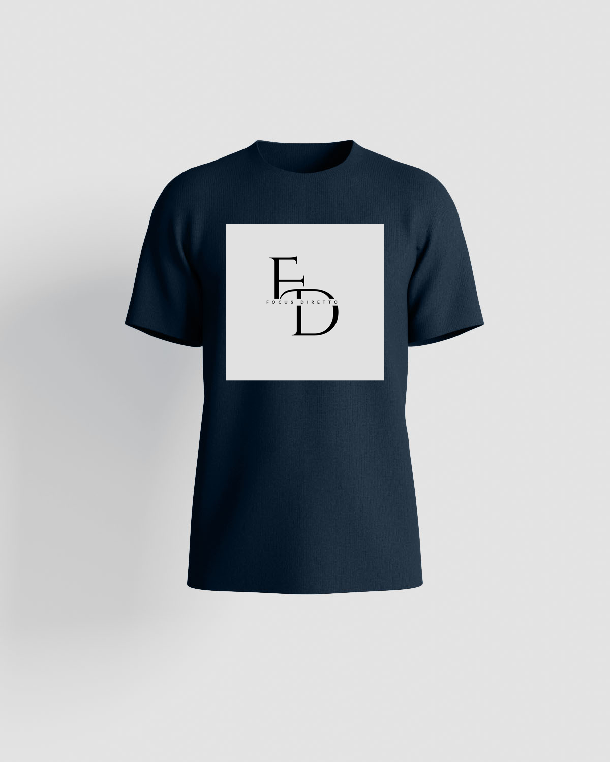 T-shirt personalizzabile 100% cotone unisex Navy 59
