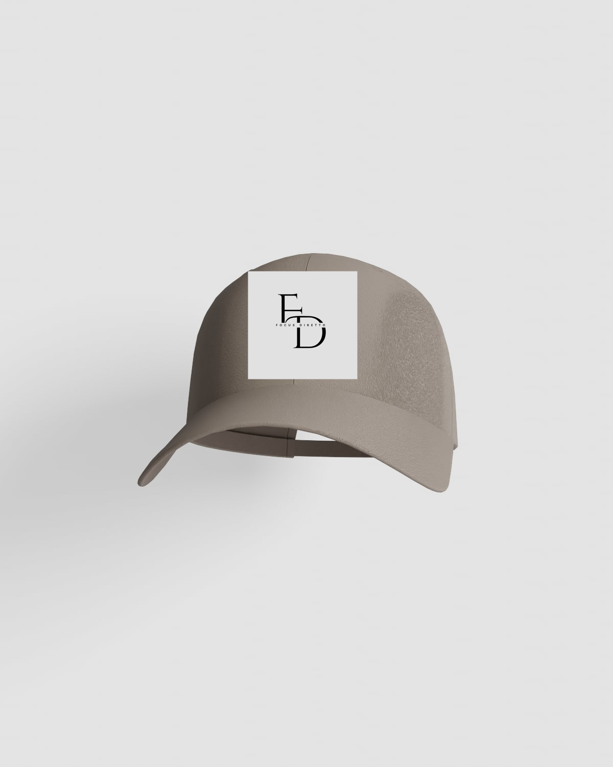 Cappellino Khaki con chiusura a velcro regolabile 59