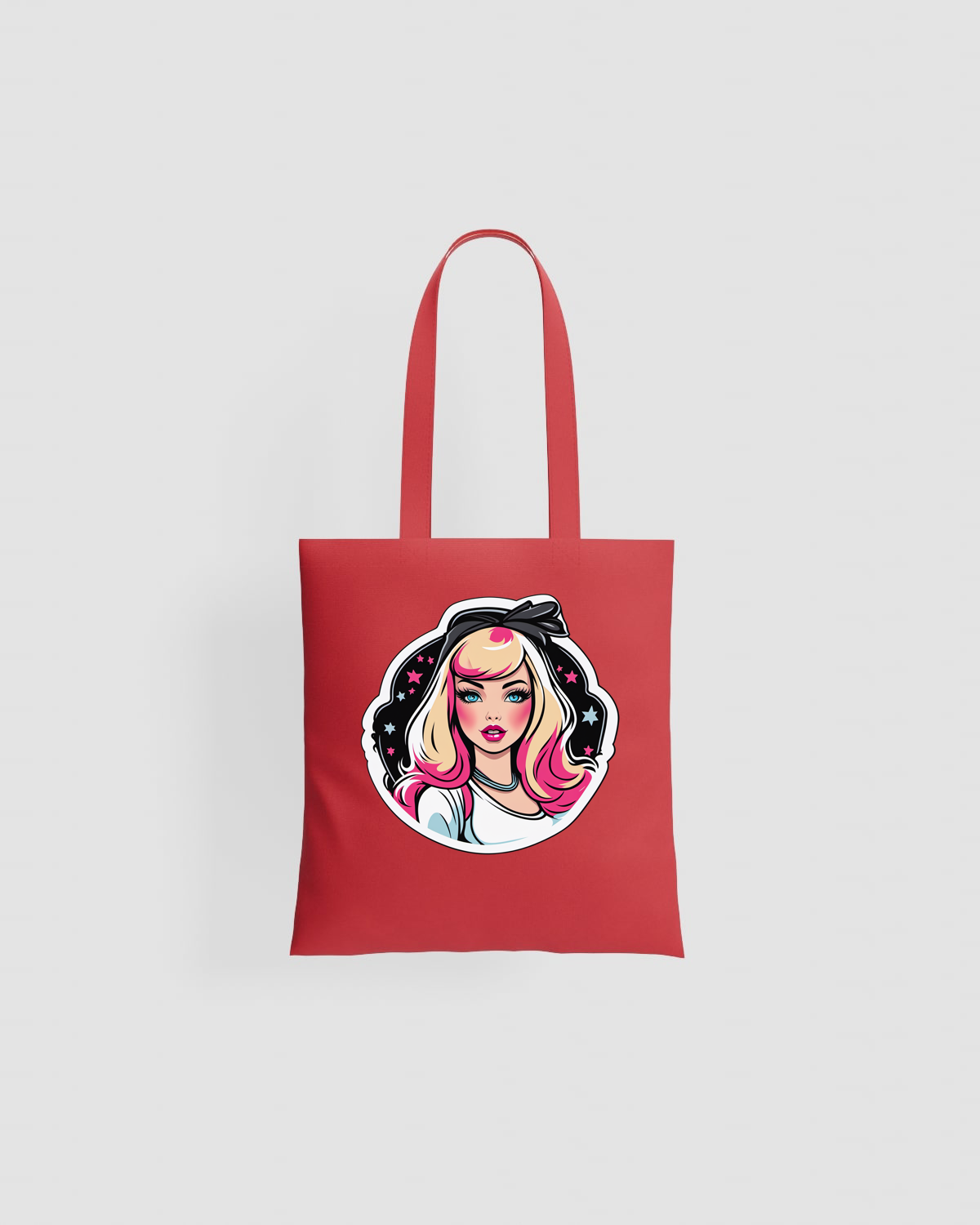 Tote Bag in cotone di alta qualità con manici di 67 cm 59