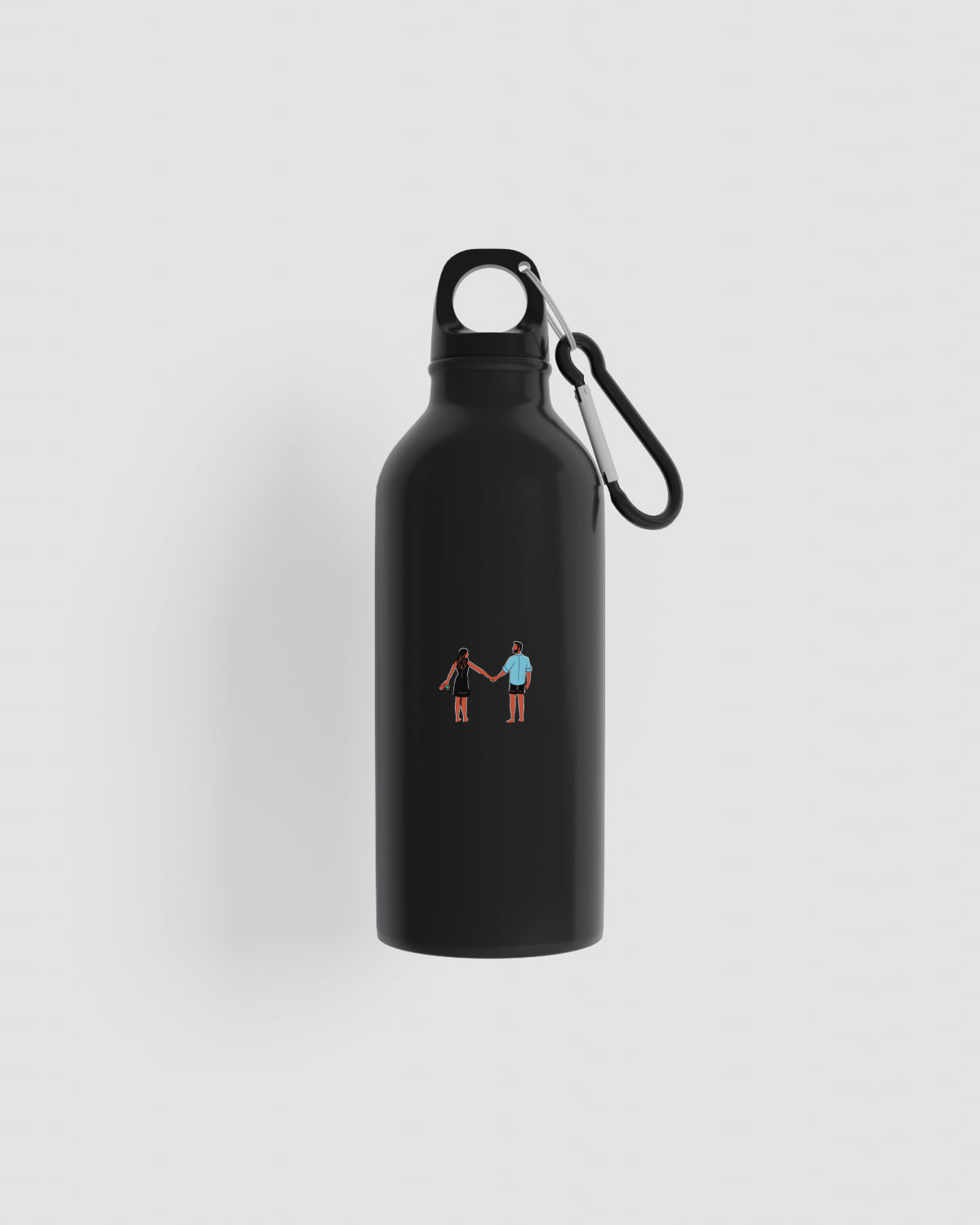 Borraccia in alluminio riciclato ecologica con carabiniere 59