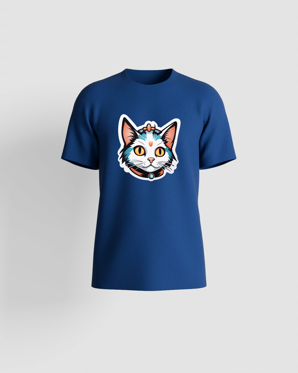 T-Shirt Blu per stampa personalizzata 59