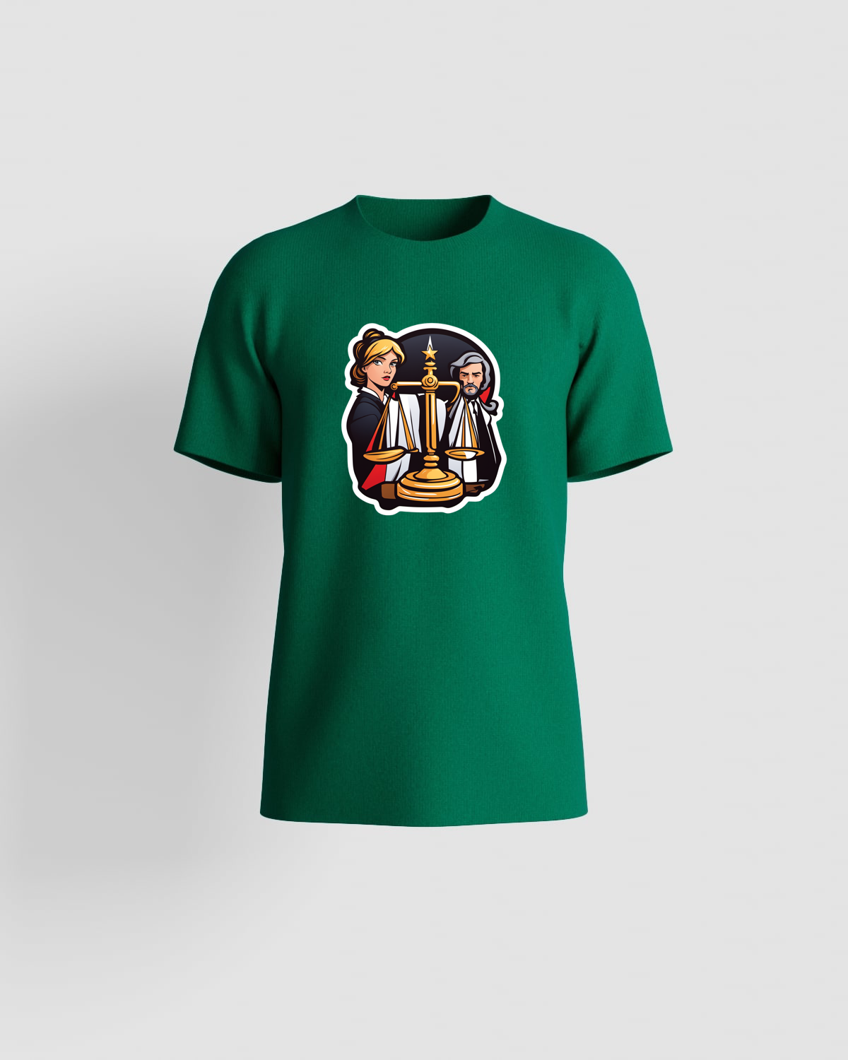 T-Shirt in cotone organico ecologico verde 59