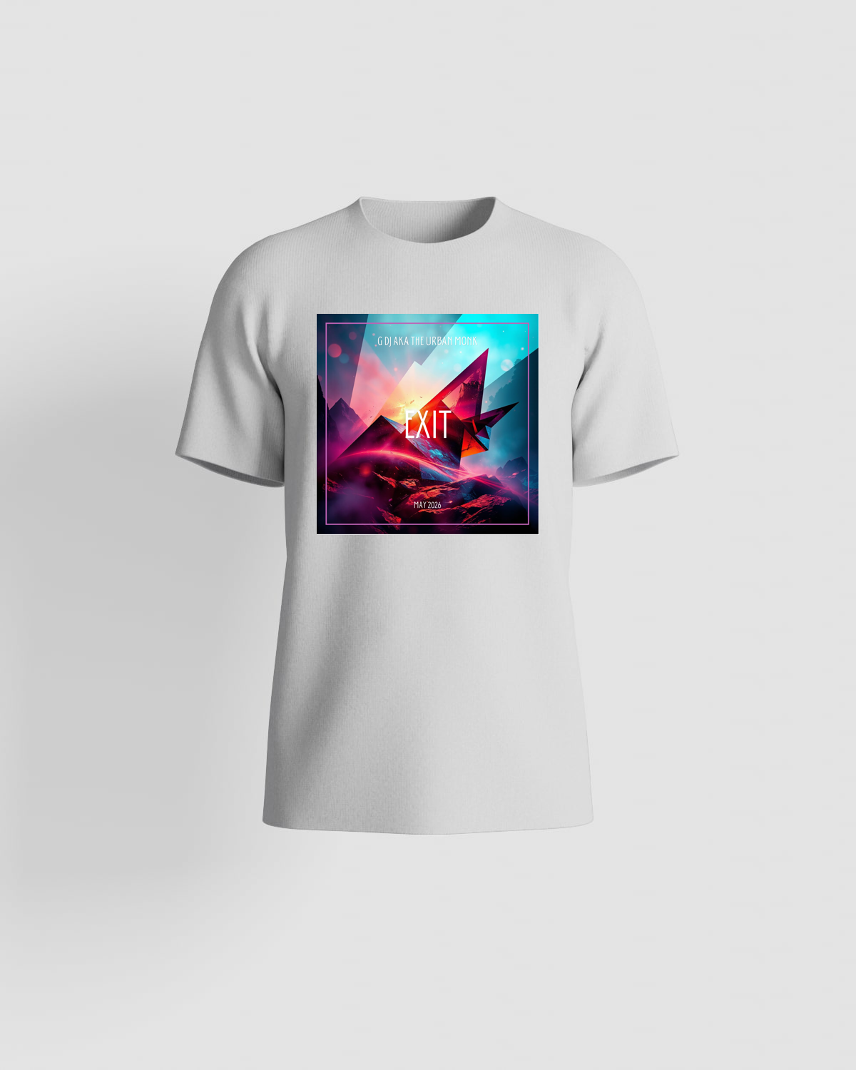 T-shirt bianca con design grafico unico 59