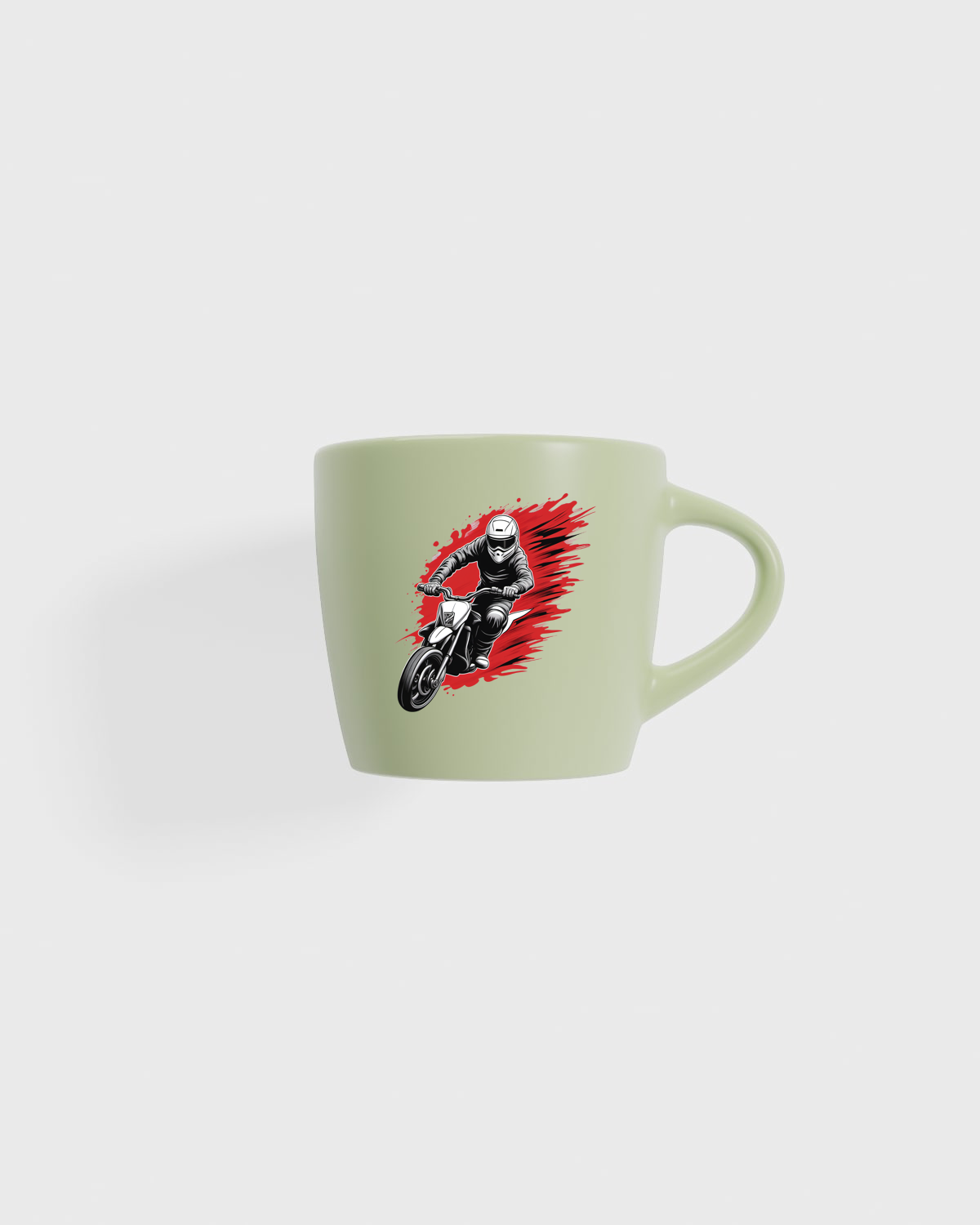 Tazza in ceramica con esterno opaco e interno lucido 59