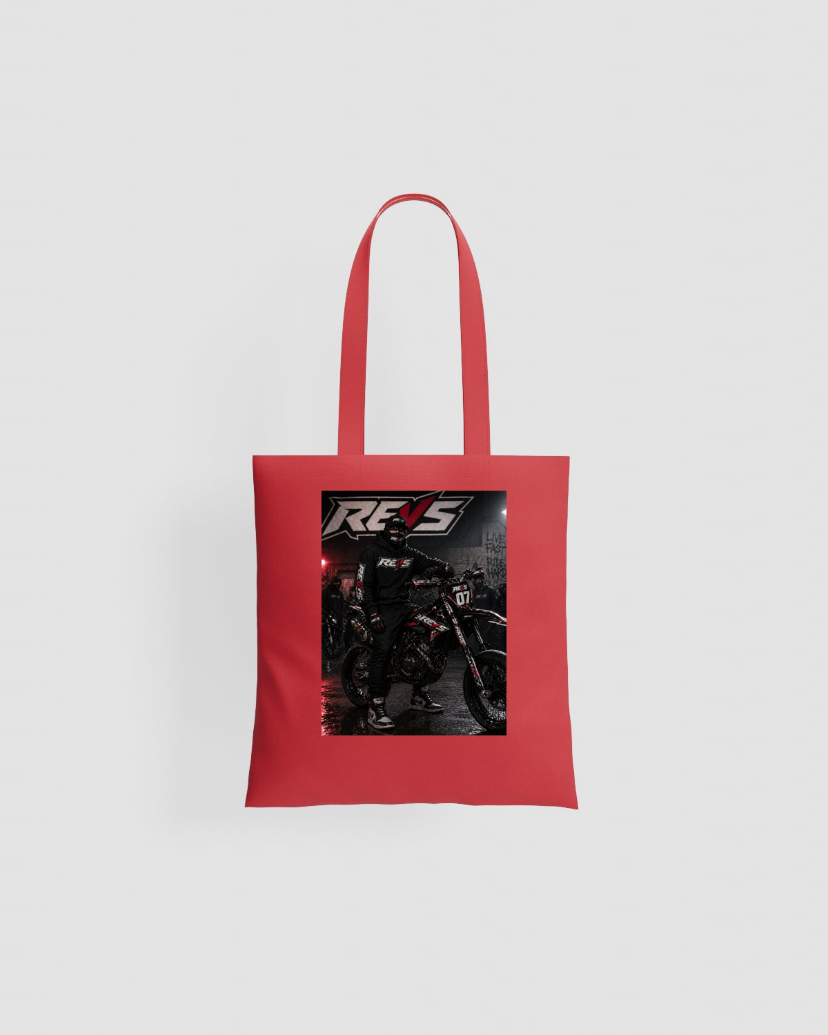 Tote Bag in cotone personalizzabile con manici lunghi 59