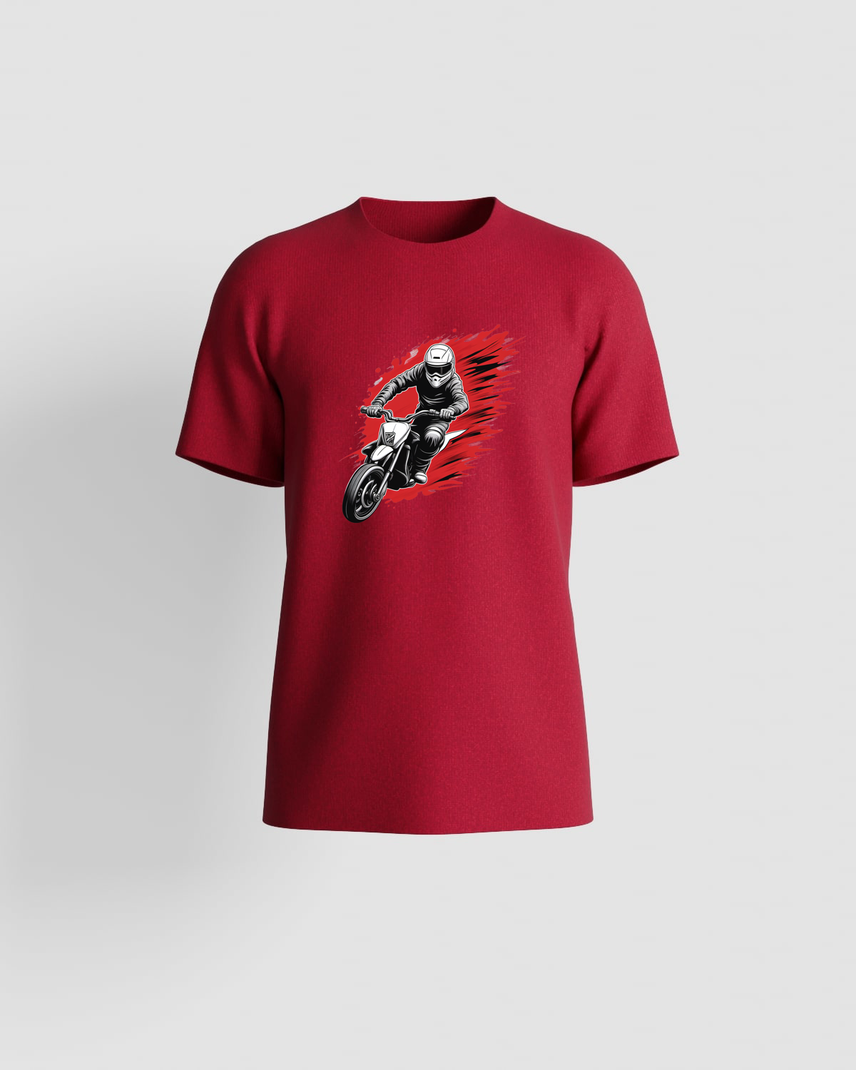 Maglietta Eco‑Sostenibile Rossa Taglia Moderna 59