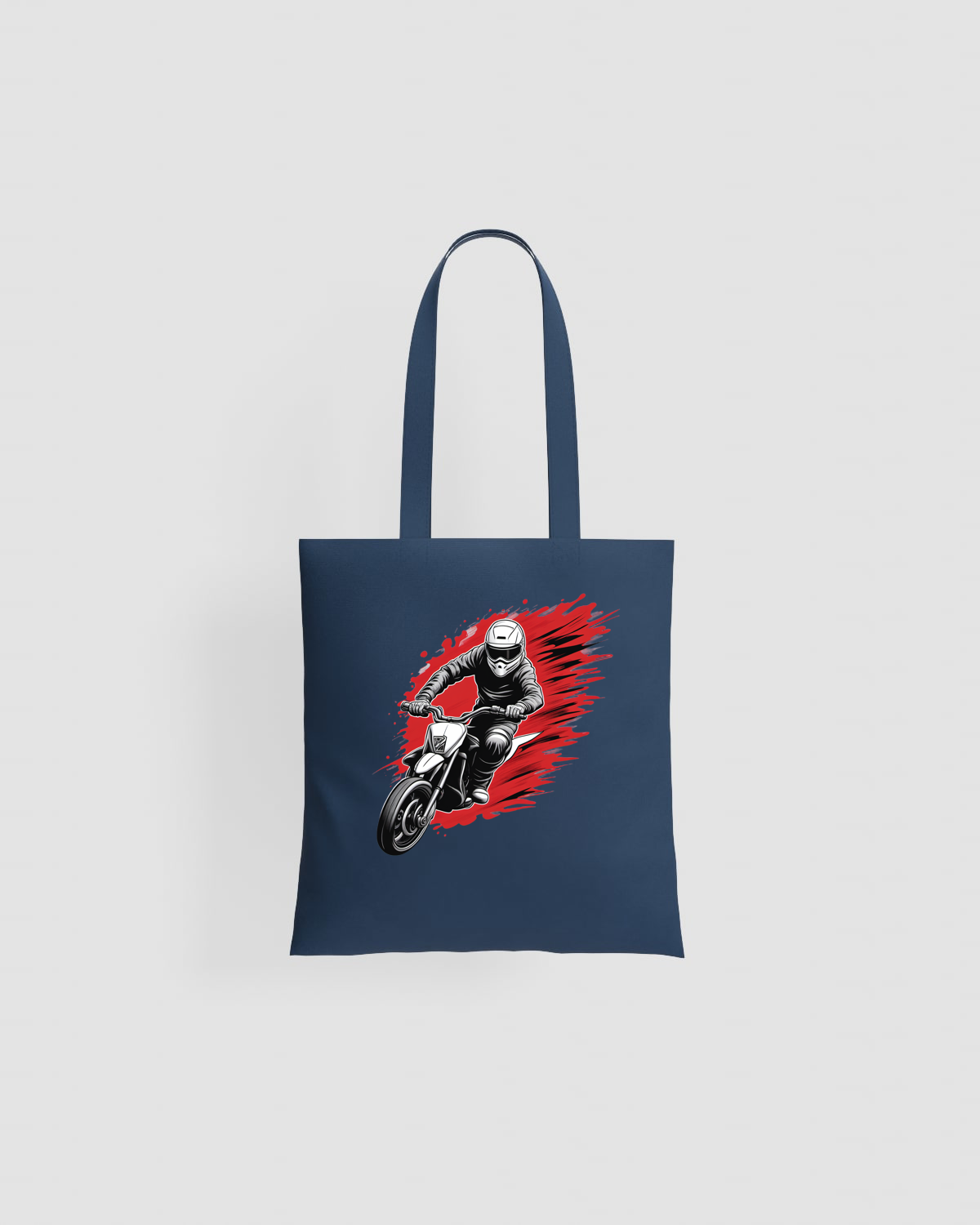 Tote Bag di cotone resistente con superficie di stampa liscia 59
