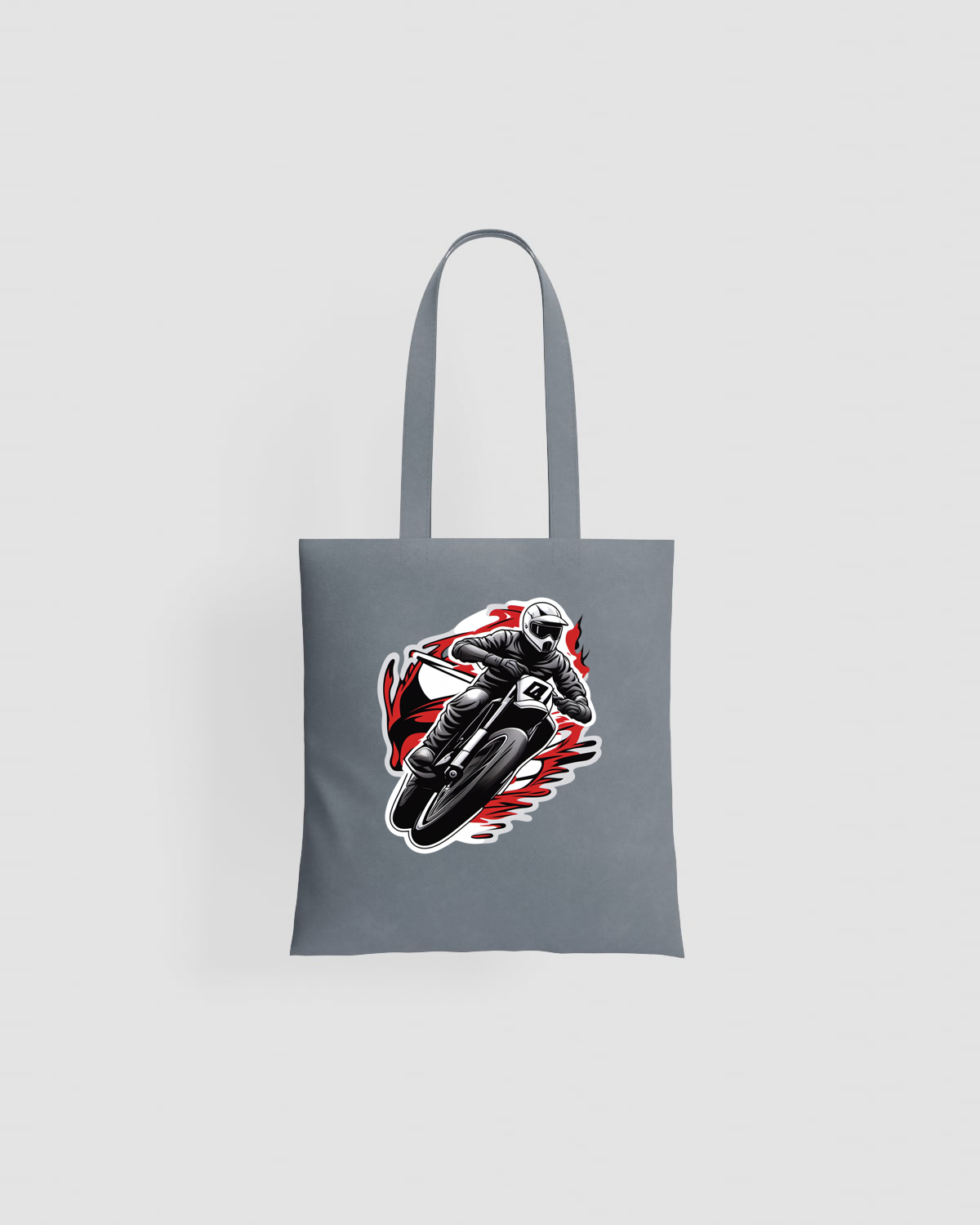 Cotone resistente Tote Bag con superficie di stampa liscia 59