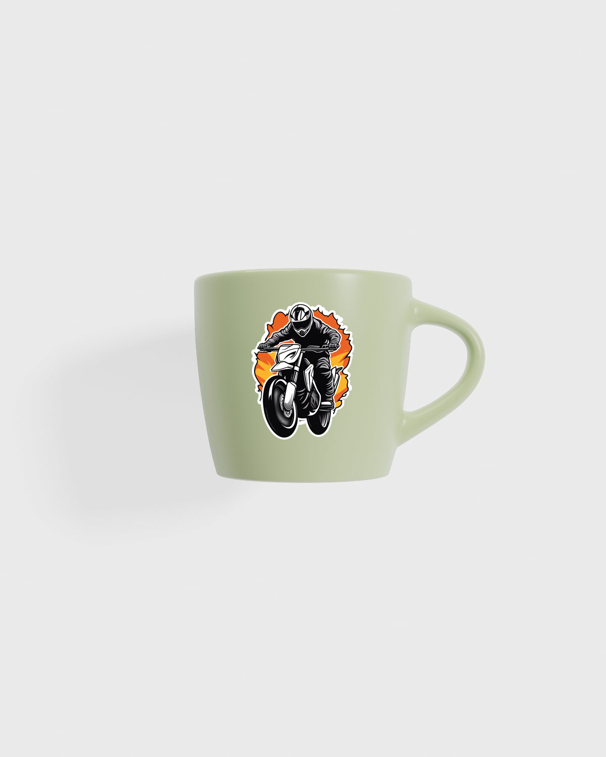 Tazza con esterno nero opaco e interno lucido 59