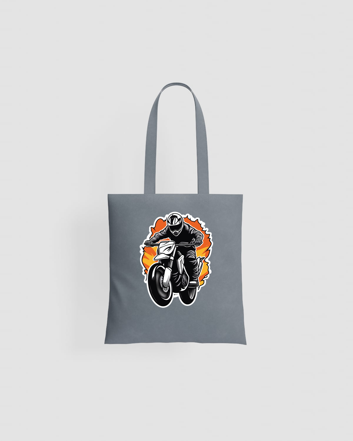 Tote Bag di cotone personalizzabile con manici lunghi 59