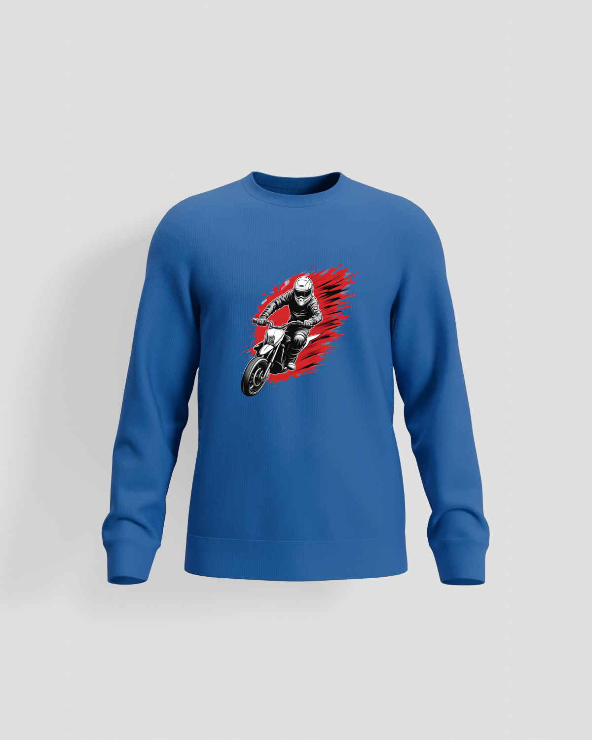 Felpa Unisex Blu in Cotone 59