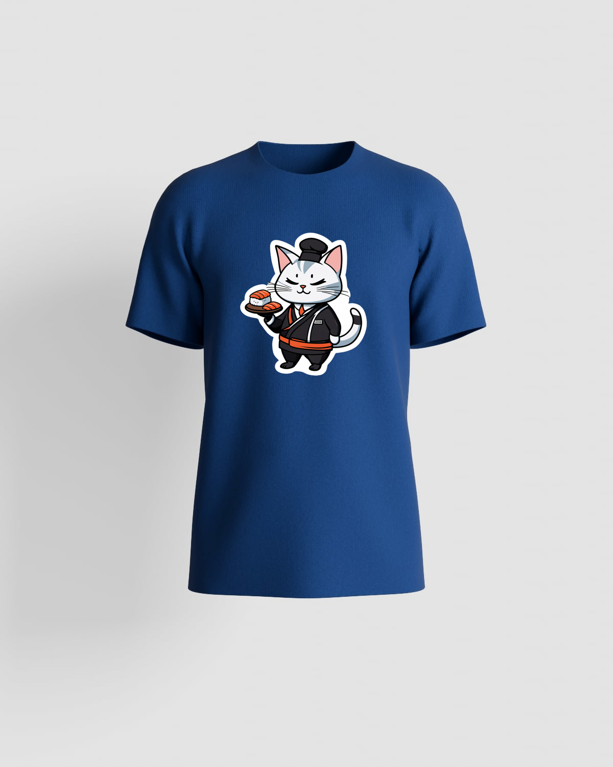 T‑shirt blu con stampa personalizzabile 59