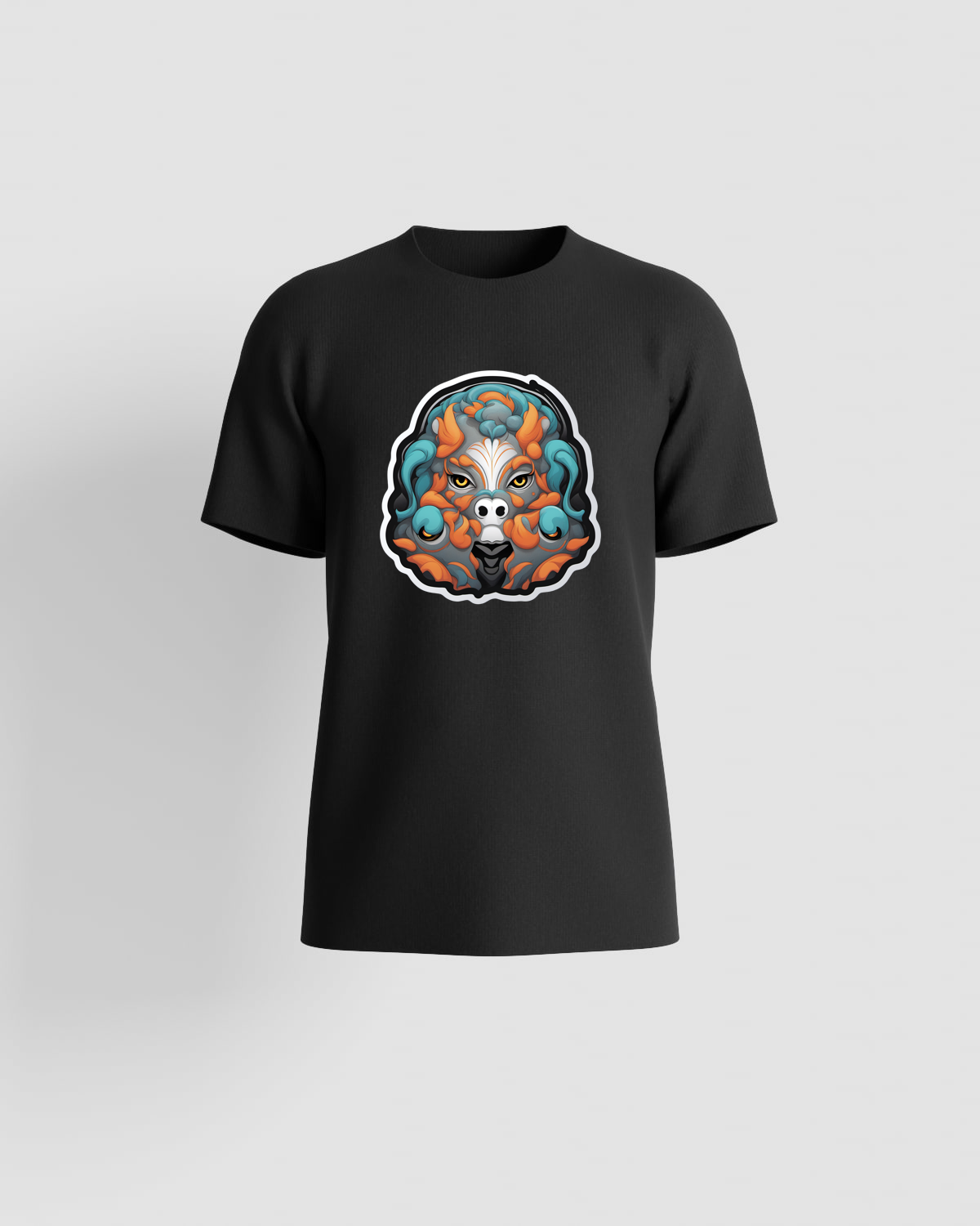 T‑shirt nera – taglio moderno e snello 59