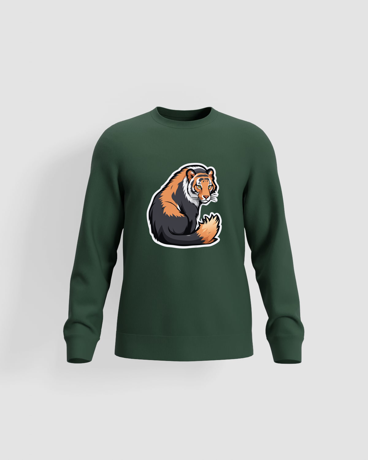 Felpa Unisex Verde Brossato 59