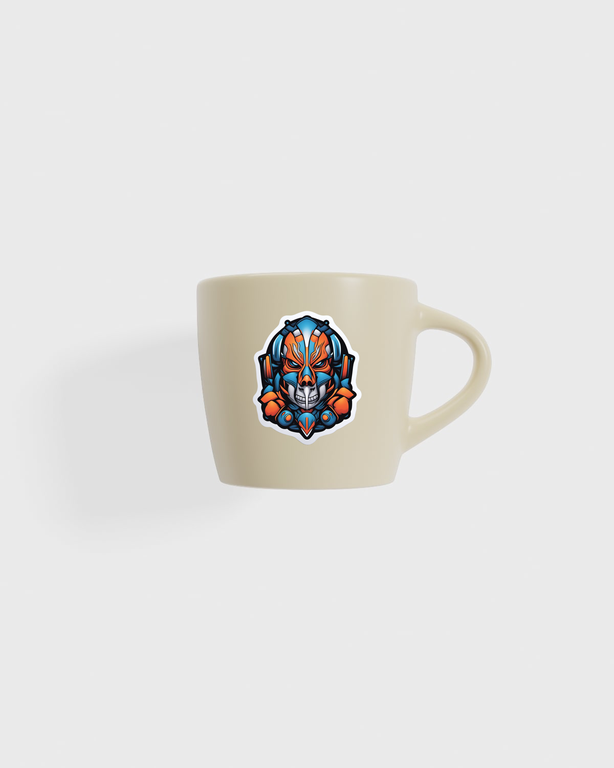 Tazza di ceramica opaca raffinata con interno lucido 59
