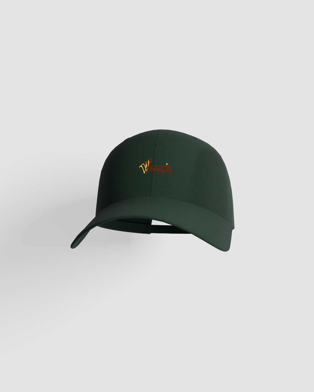 Cappellino Verde a 5 Pannelli in Cotone con Chiusura a Velcro 59