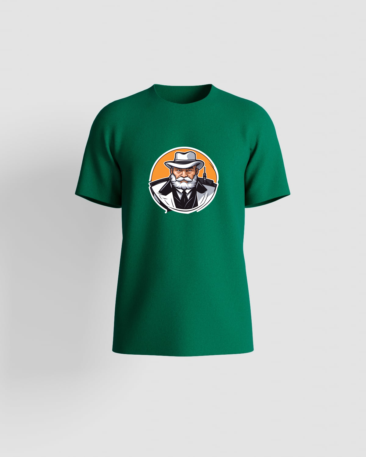 T-Shirt di cotone organico verde 59