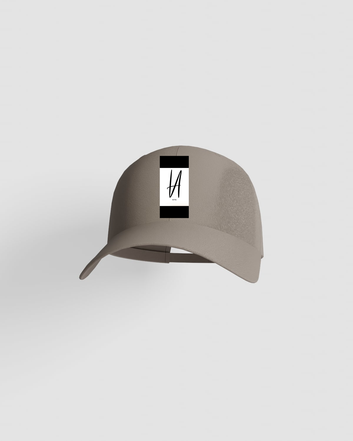 Cappellino Khaki a 5 pannelli in cotone con chiusura a velcro 59