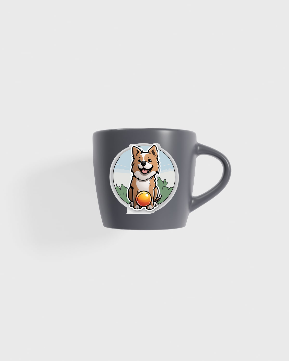 Tazza in ceramica opaca con interno lucido 59