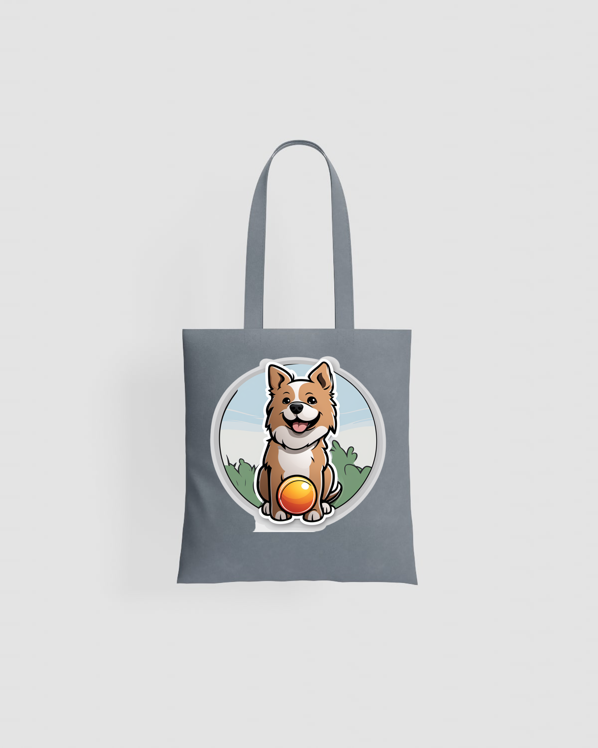 Tote Bag in cotone di alta qualità con manici lunghi 59