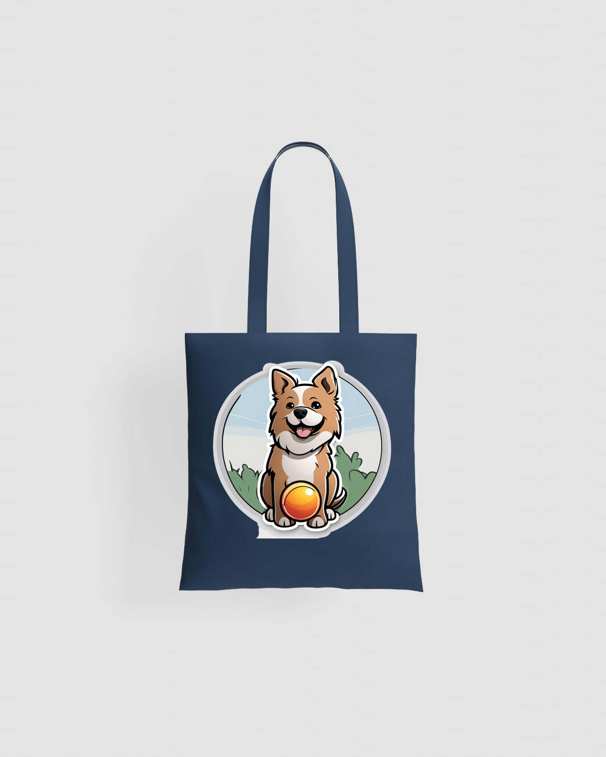 Tote Bag in cotone premium con superficie di stampa liscia 59