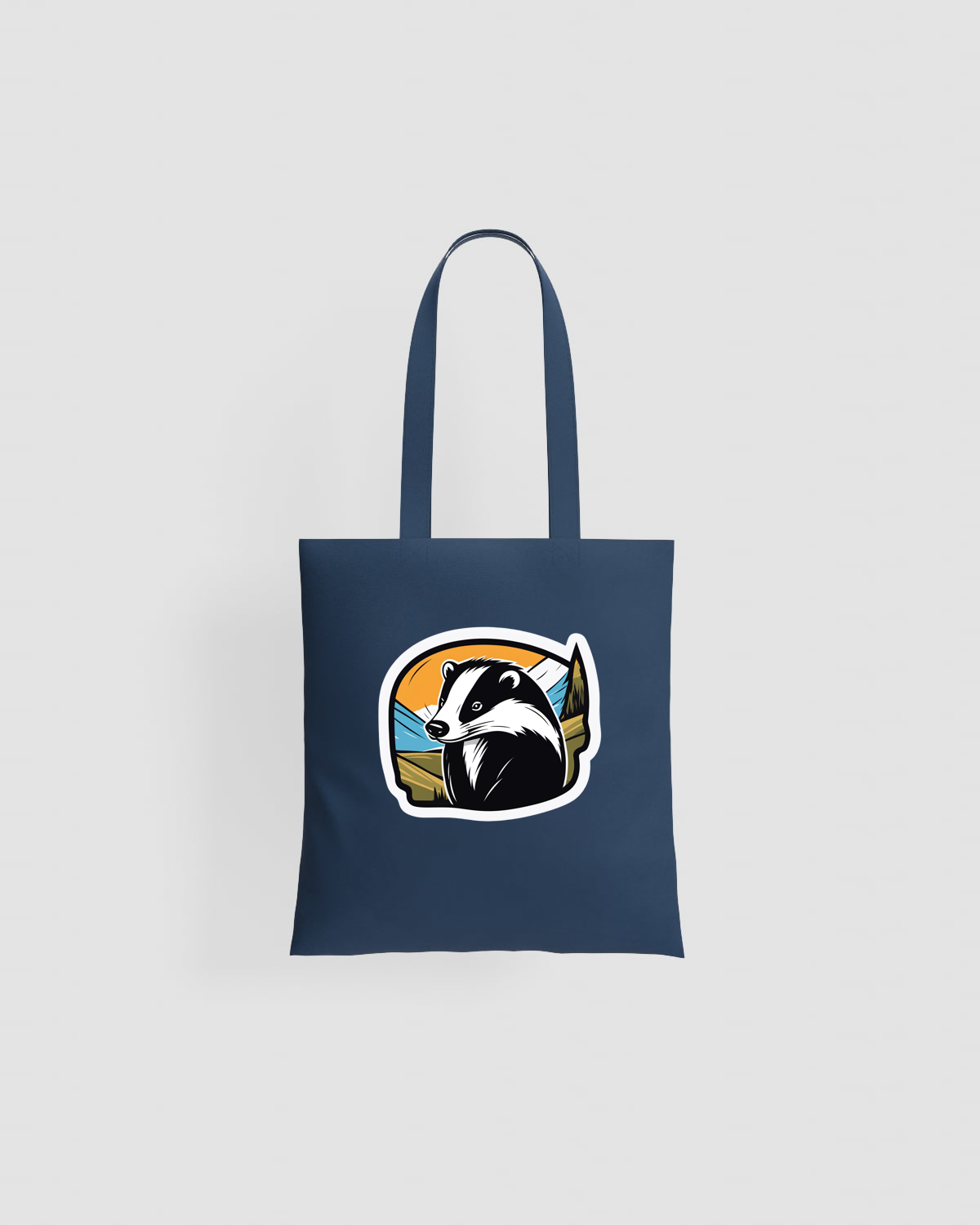 Tote Bag in cotone personalizzabile con manici lunghi