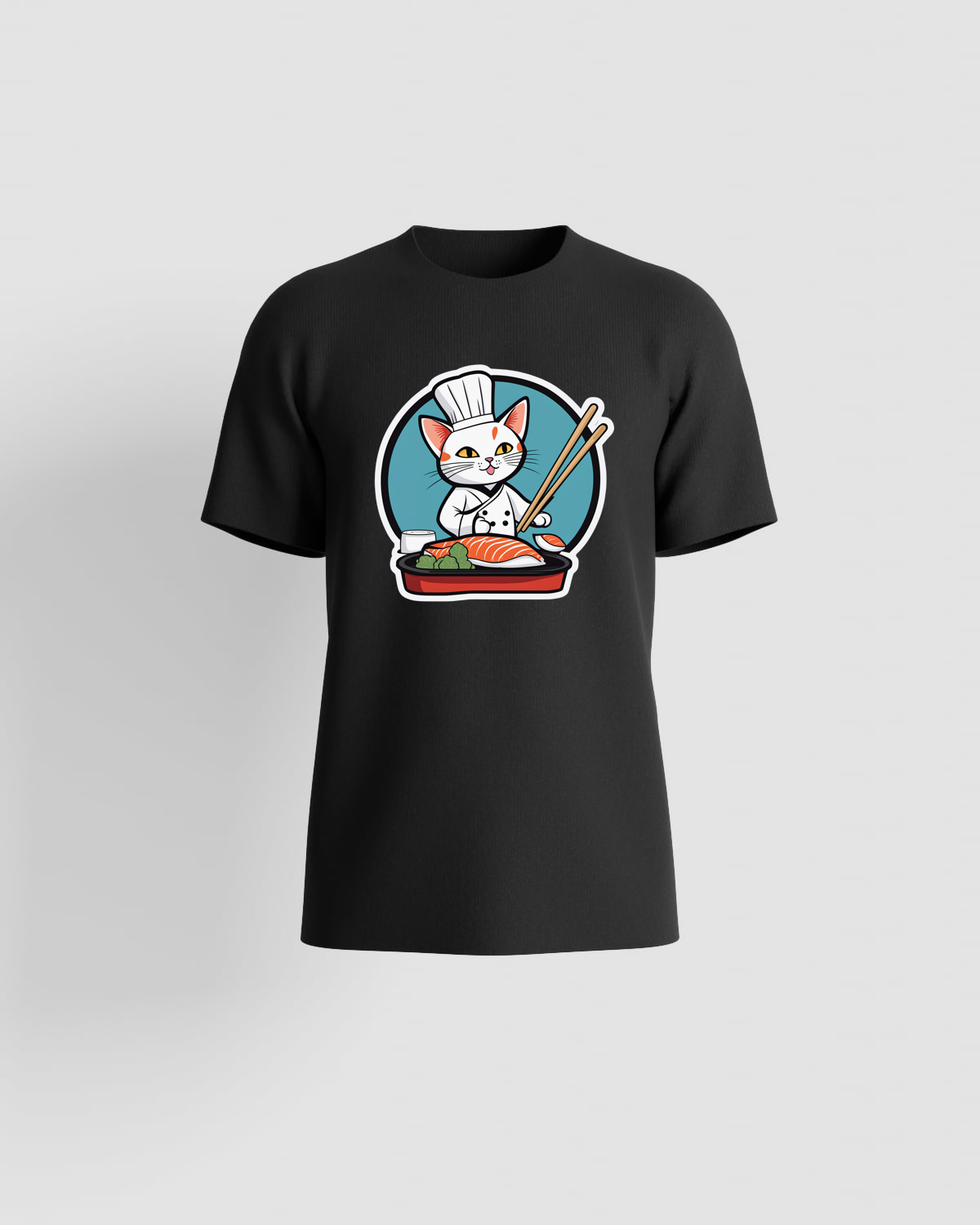 T‑shirt nera con grafica unica 59