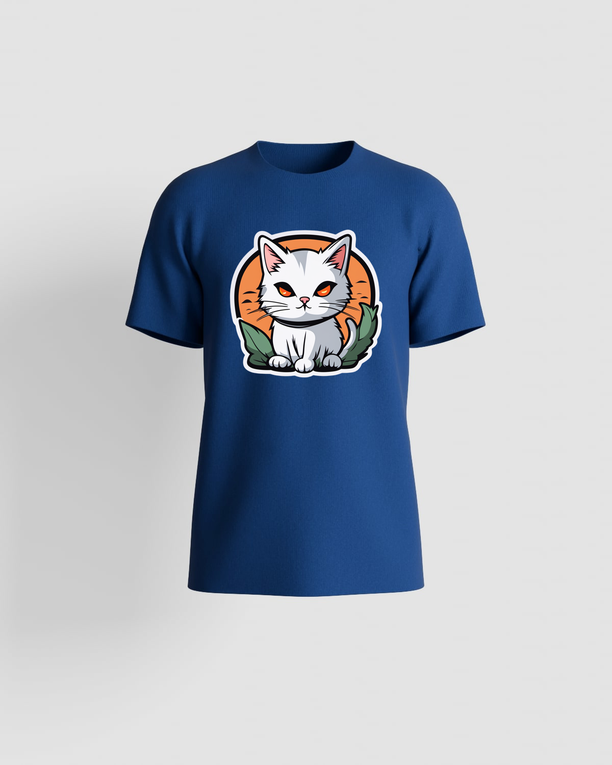 T‑shirt blu con grafica audace 59