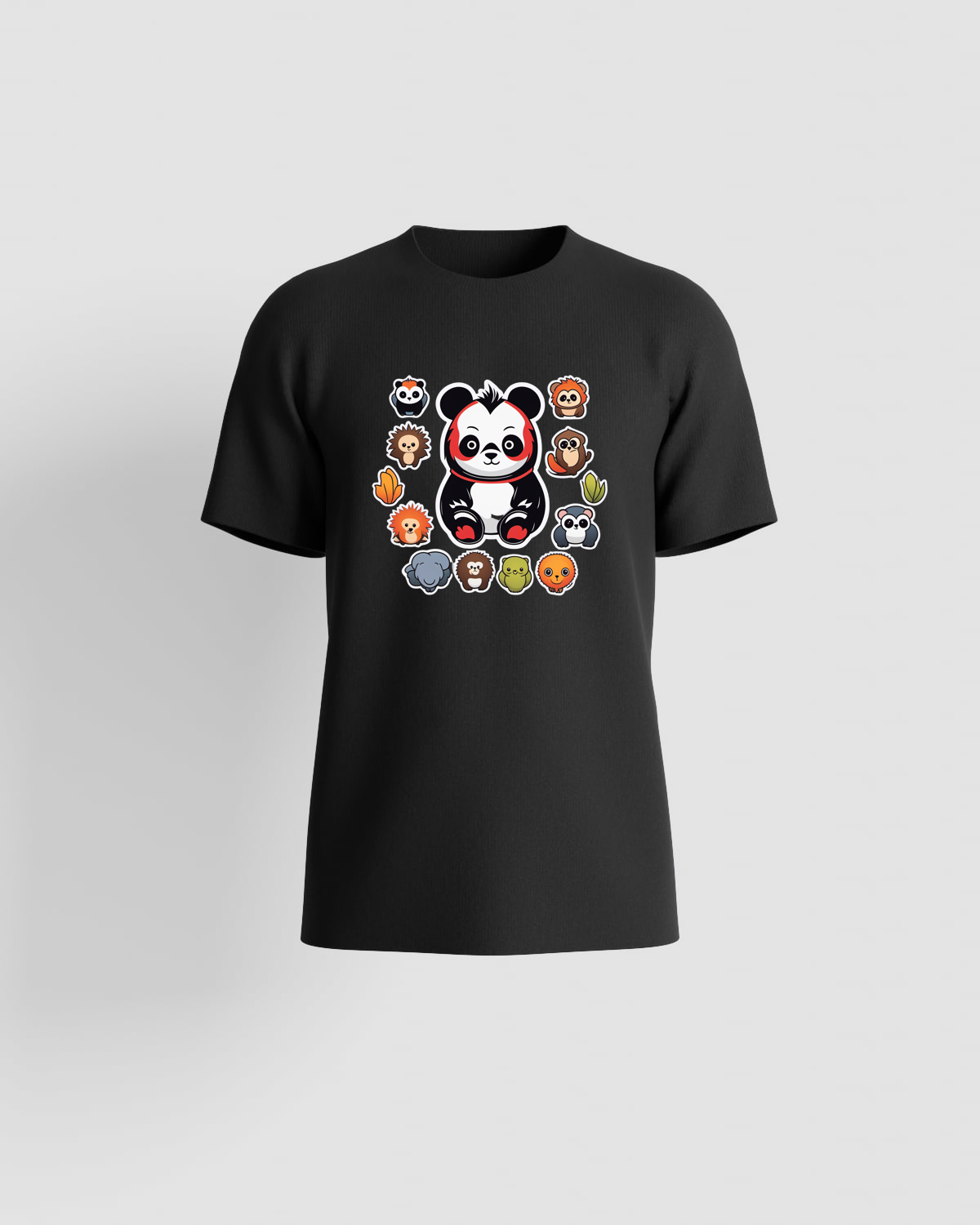 T‑shirt nera con logo audace 59