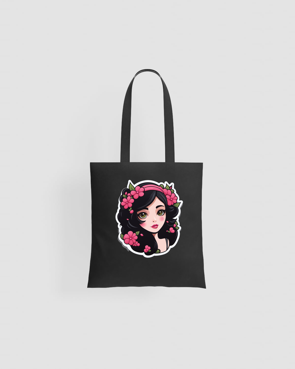 Tote bag personalizzabile 100% cotone Nero 59