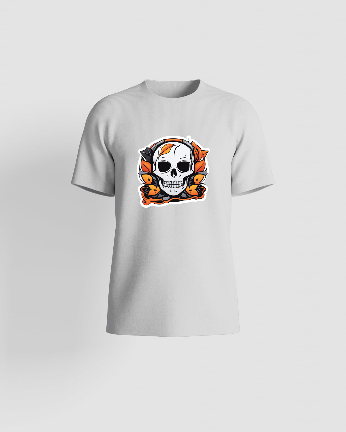 T‑shirt bianca in cotone organico unisex – taglio moderno 59