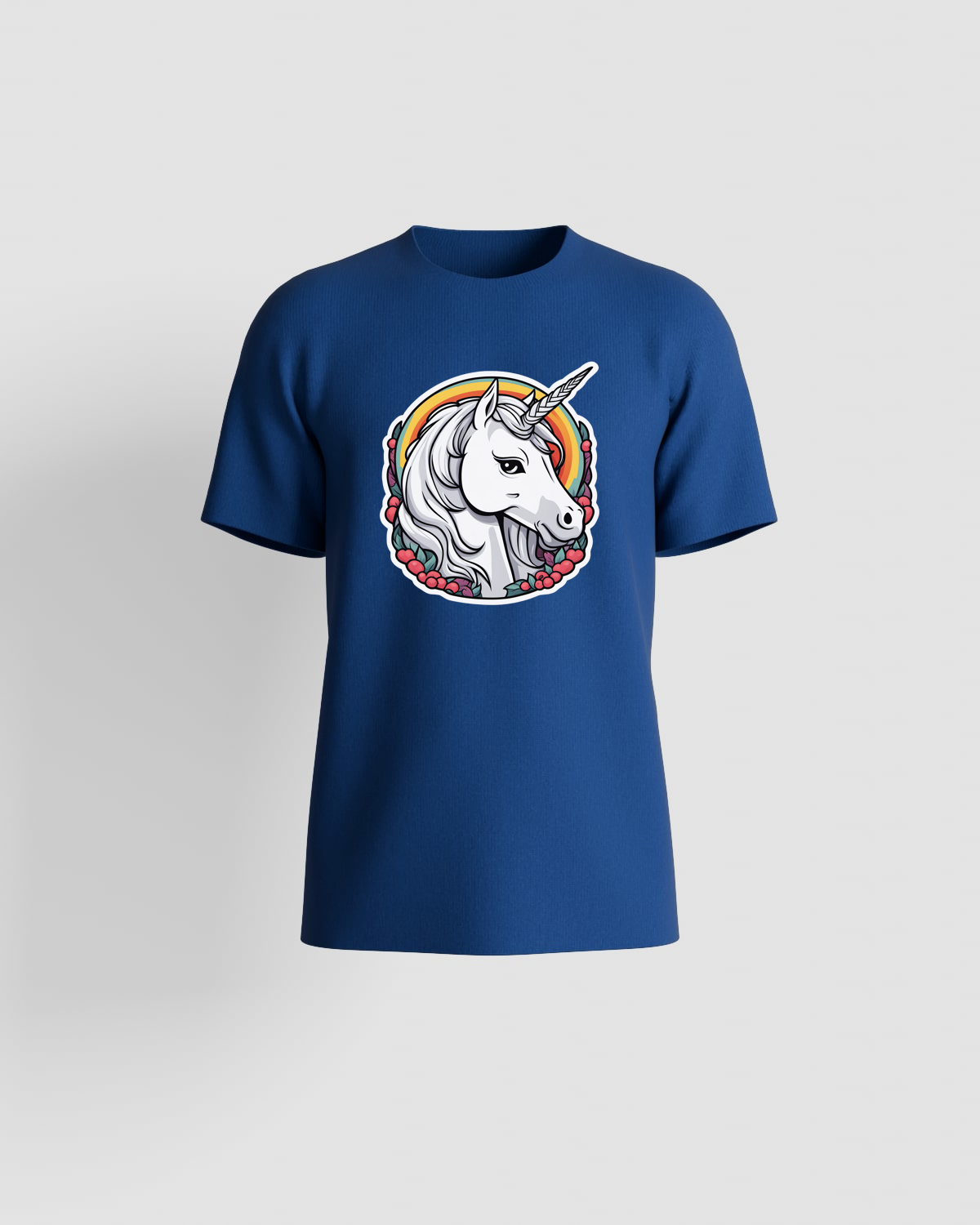 T-shirt personalizzabile 100% Cotone Unisex Blu 59
